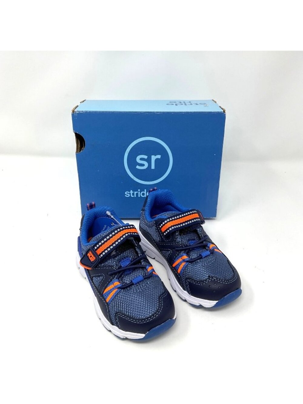 Stride Rite M2P Journey Toddler Boys Navy Athletic Sneakers Size 6M Washable